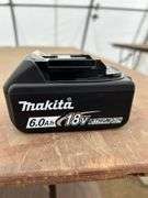 Unused Makita LXT 6.0amp 18v Battery