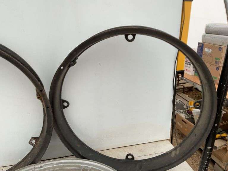 3 Model T tire rims