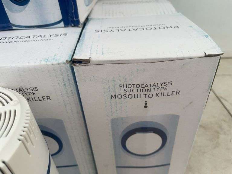 10 unused mosquito traps