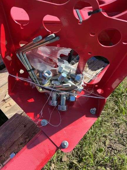 UNUSED Bourgault rear tow hitch