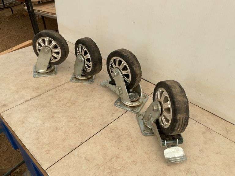 Set of 4 - 6" caster wheels