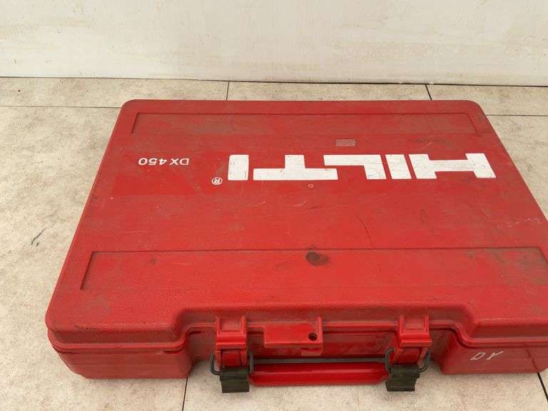 Hilti model DX 450, one bit is damaged