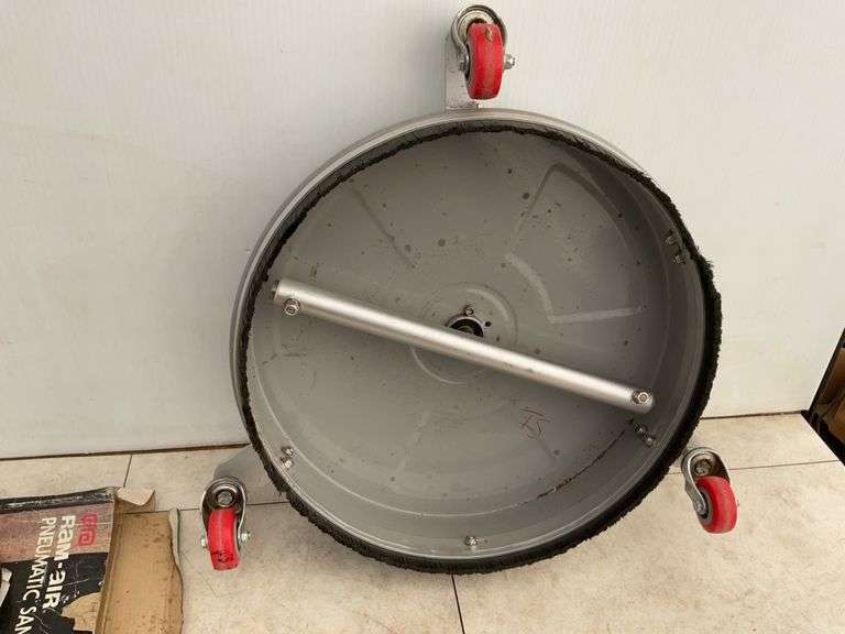 15"surface cleaner, and a Ram-air pneumatic sand blaster gun