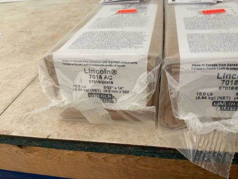 20 pounds of 7018 AC by 5/32 welding rods