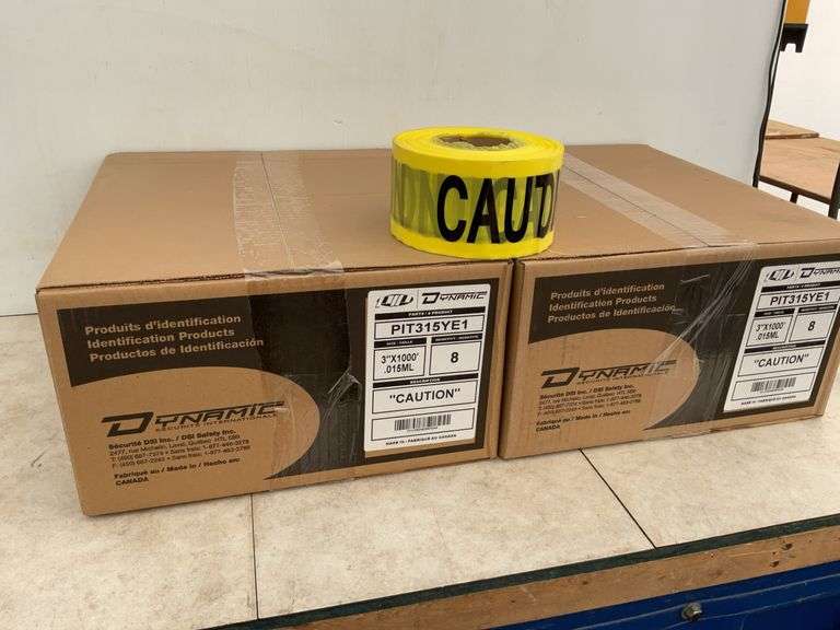 16 rolls of caution tape