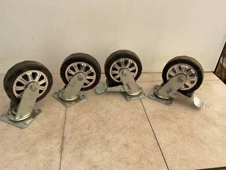 Set of 4 - 6" caster wheels