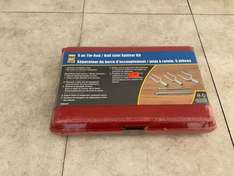 Unused 5 piece tie rod/ball joint splitter kit