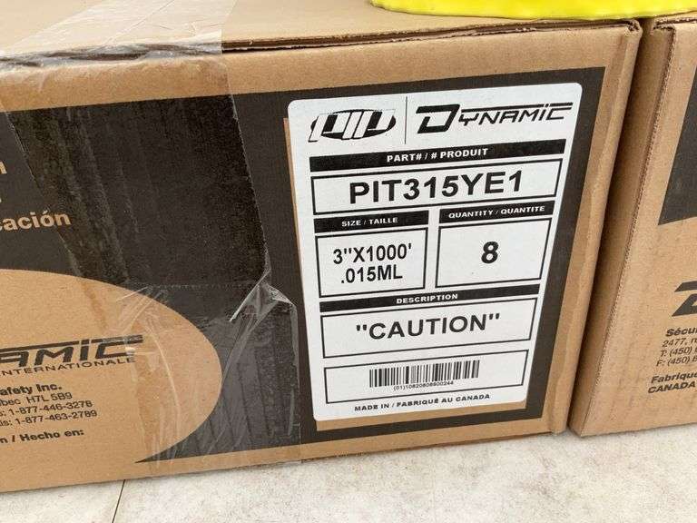 16 rolls of caution tape