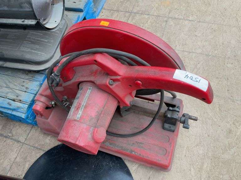 14" Milwaukee chopsaw - working condition