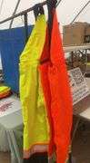 2 pair of Helly Hanson hi-viz bib overalls - size XXL