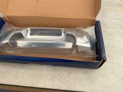 4.8 0x8 tire and four bolt hole rim, 1 7/8" hitch coupler, third brake light cover for a Dodge, end