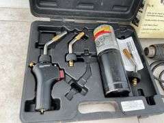 Working self lighting propane torch, a working heat gun