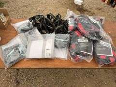 5 of Universal 2pt harness XL, 5of shock absorbing lanyards 6ft & a couple of misc harness’s not in 