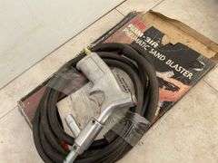 15"surface cleaner, and a Ram-air pneumatic sand blaster gun