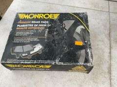 Front and rear Monroe brake pads for 79 to 86 Chevy 2500