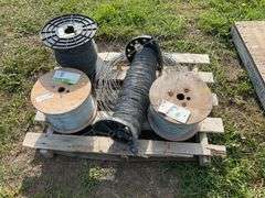 Qty of low and high tensile fencing wire