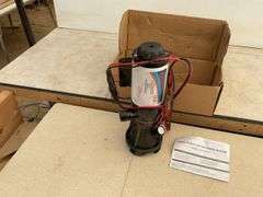Portable RV waste pump self priming macerator - owner says only used once