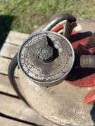 Manual oil dispenser