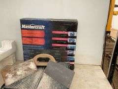 Working Mastercraft tile saw etc.