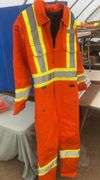 Heavy duty quilted cotton Duck Coveralls- size Medium