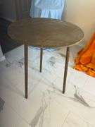 OFFSITE MELFORT: Silk Swag, silk flowers, salt lamps, Antique plant stand