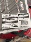 6 of Universal 2pt harness XL, 6 of shock absorbing lanyards 6ft & stationary beam clamp