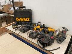 Quantity of miscellaneous cordless tools - condition unknown