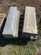 3 of truck tool boxes - side mount approx 15”x48” NO KEYS