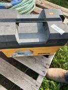 Tool box & fuel jug