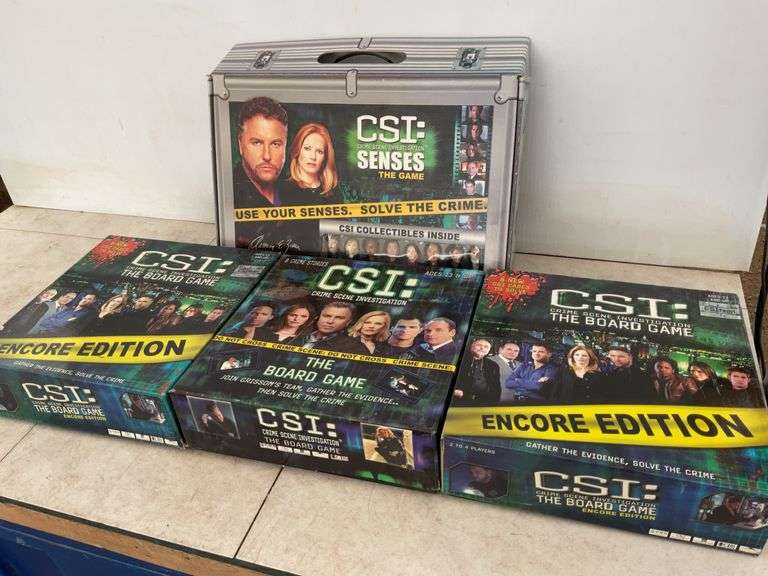 CSI board games