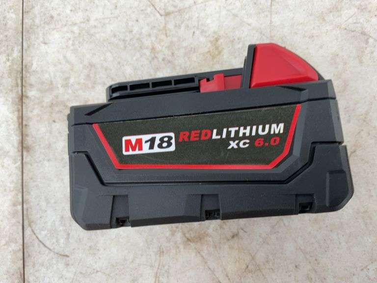 M 18 Red Lithium XC 6.0 unused Milwaukee battery