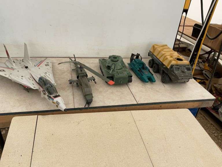 Quantity of G.I. Joe toys