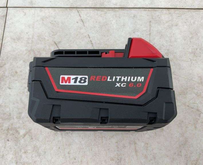 Milwaukee M 18 Red Lithium XC 6.0 unused battery