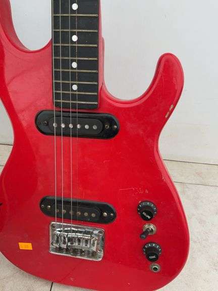 Pair of guitars one is acoustic Nova Model 4002BX, and an electric guitar - condition unknown