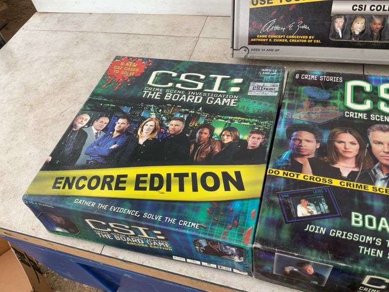 CSI board games