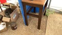 4" belt sander with 6" disc sander on shop built stand - working condition