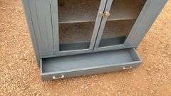 Vintage China Cabinet 44"WX18DX41"H