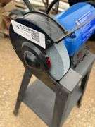 Combination 2" belt sander and 6" grinder on stand - working condition