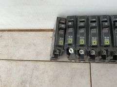 Quantity of unused Square D breakers