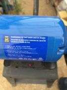 Combination 2" belt sander and 6" grinder on stand - working condition