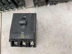 Quantity of unused Square D breakers