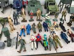 Quantity of G.I. Joe toys and figurines