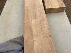 2 bundles of flooring.