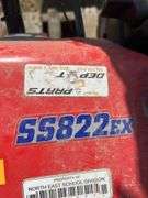 Simplicity gas drive snowblower RUNS BUT STUCK IN HIGH REV