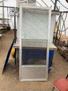 Used 32 x 80 storm door comes with screen