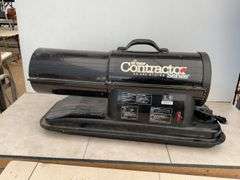 50,000 BTU Mr. heater Burns kerosene or diesel fuel, heater runs for a couple minutes then shuts off