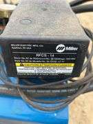 Miller Syncrowave 180SD tig welder c/w torch & foot pedal