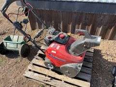 Simplicity gas drive snowblower RUNS BUT STUCK IN HIGH REV