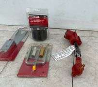 Generator power adapter plug, Autocraft water pump socket, steering wheel lock plate remover, Autocr