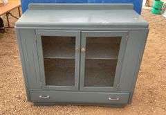 Vintage China Cabinet 44"WX18DX41"H